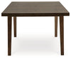 Zumbado Rect Dining Room Extension Table