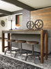 Torjin Swivel Stool