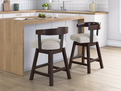 Haddigan UPH Swivel Barstool - Ashley Furniture Homestore Philippines