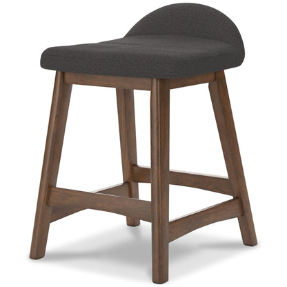 Lyncott Upholstered Barstool - Ashley Furniture Homestore Philippines