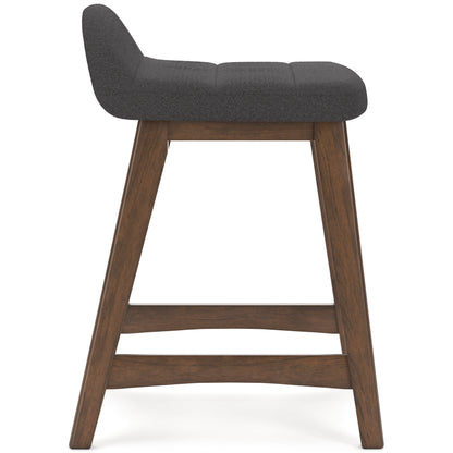 Lyncott Upholstered Barstool - Ashley Furniture Homestore Philippines