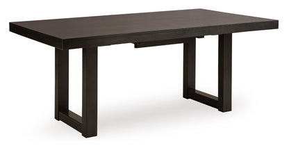 Neymorton Rect Drm Butterfly Extension Table