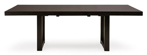 Neymorton Rect Drm Butterfly Extension Table