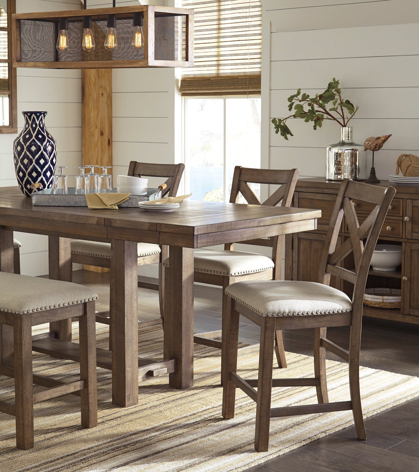Moriville RECT DRM Counter EXT Table - Ashley Furniture Homestore Philippines