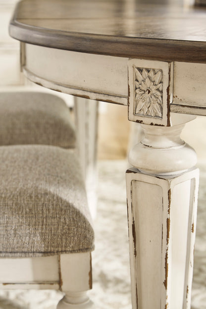 Realyn Oval Dining Room EXT Table - Ashley Furniture Homestore Philippines