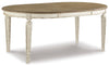 Realyn Oval Dining Room EXT Table