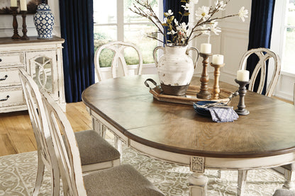 Realyn Oval Dining Room EXT Table - Ashley Furniture Homestore Philippines
