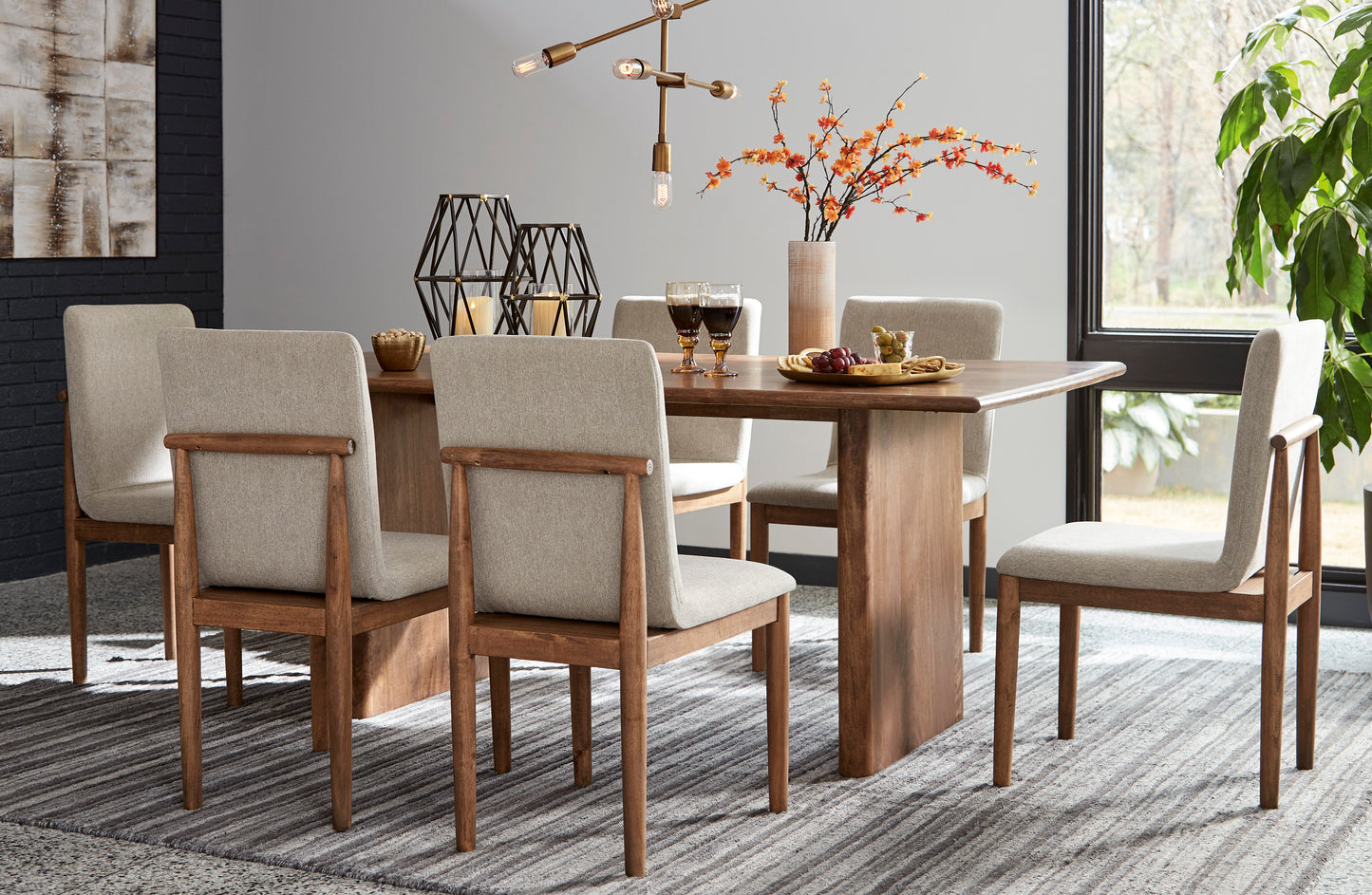 Isanti Rectangular Dining Room Table