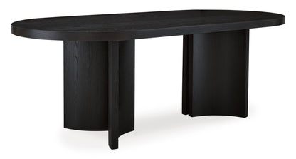 Rowanbeck Oval Dining Room Table