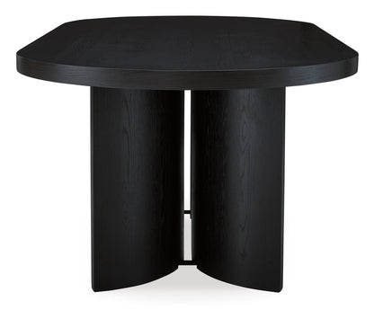 Rowanbeck Oval Dining Room Table