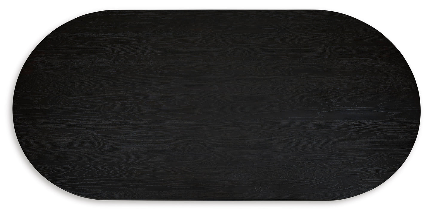 Rowanbeck Oval Dining Room Table