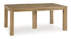 Galliden Rect Dining Room Extension Table