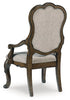 Maylee Dining UPH Arm Chair