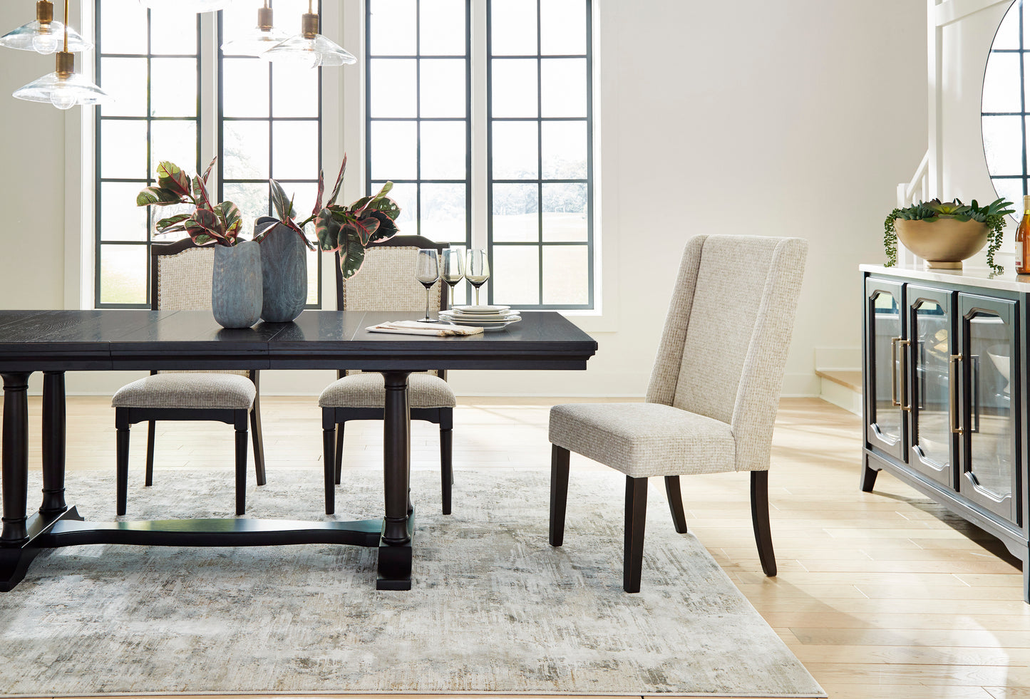 Welltern Dining UPH Side Chair