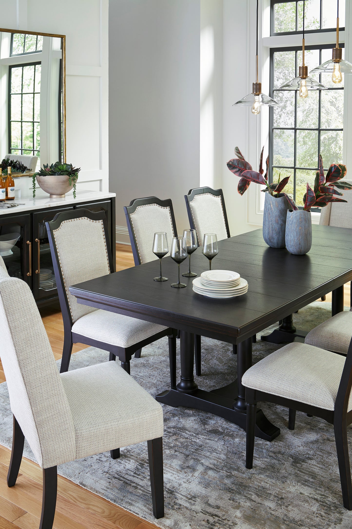 Welltern Rect Dining Room Extension Table