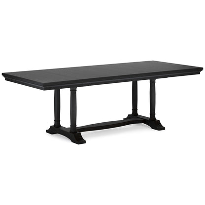 Welltern Rect Dining Room Extension Table
