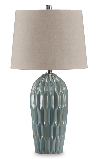 Hadbury Ceramic Table Lamp - Ashley Furniture Homestore Philippines
