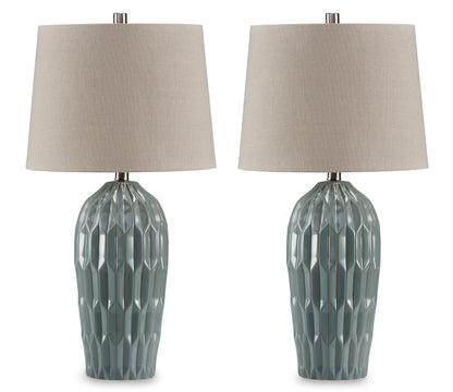 Hadbury Ceramic Table Lamp - Ashley Furniture Homestore Philippines