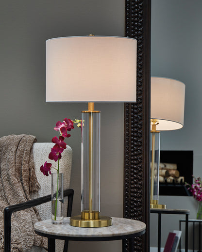 Orenman Glass Table Lamp