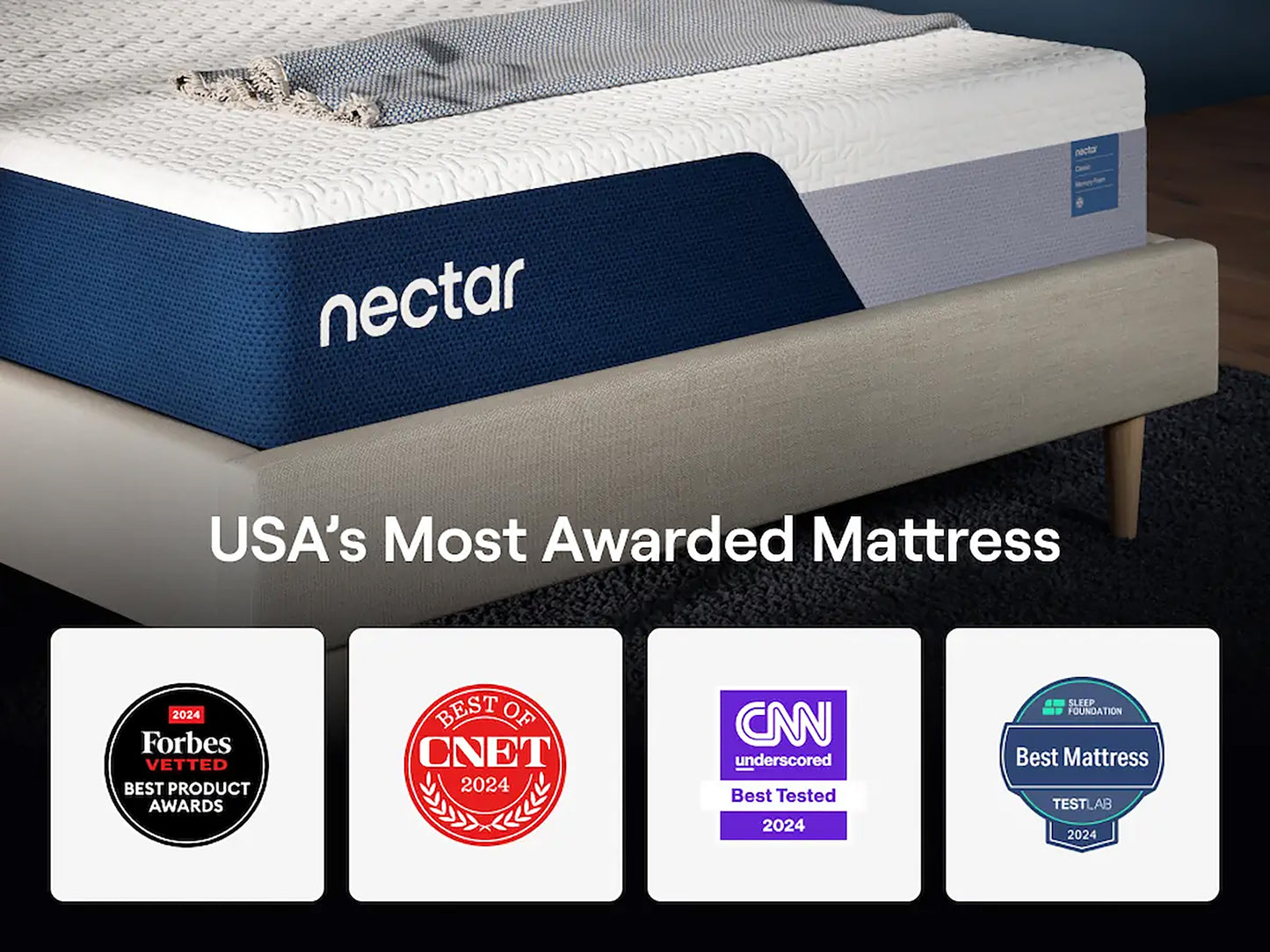 Nectar Premier Memory Foam 5.1 King Mattress