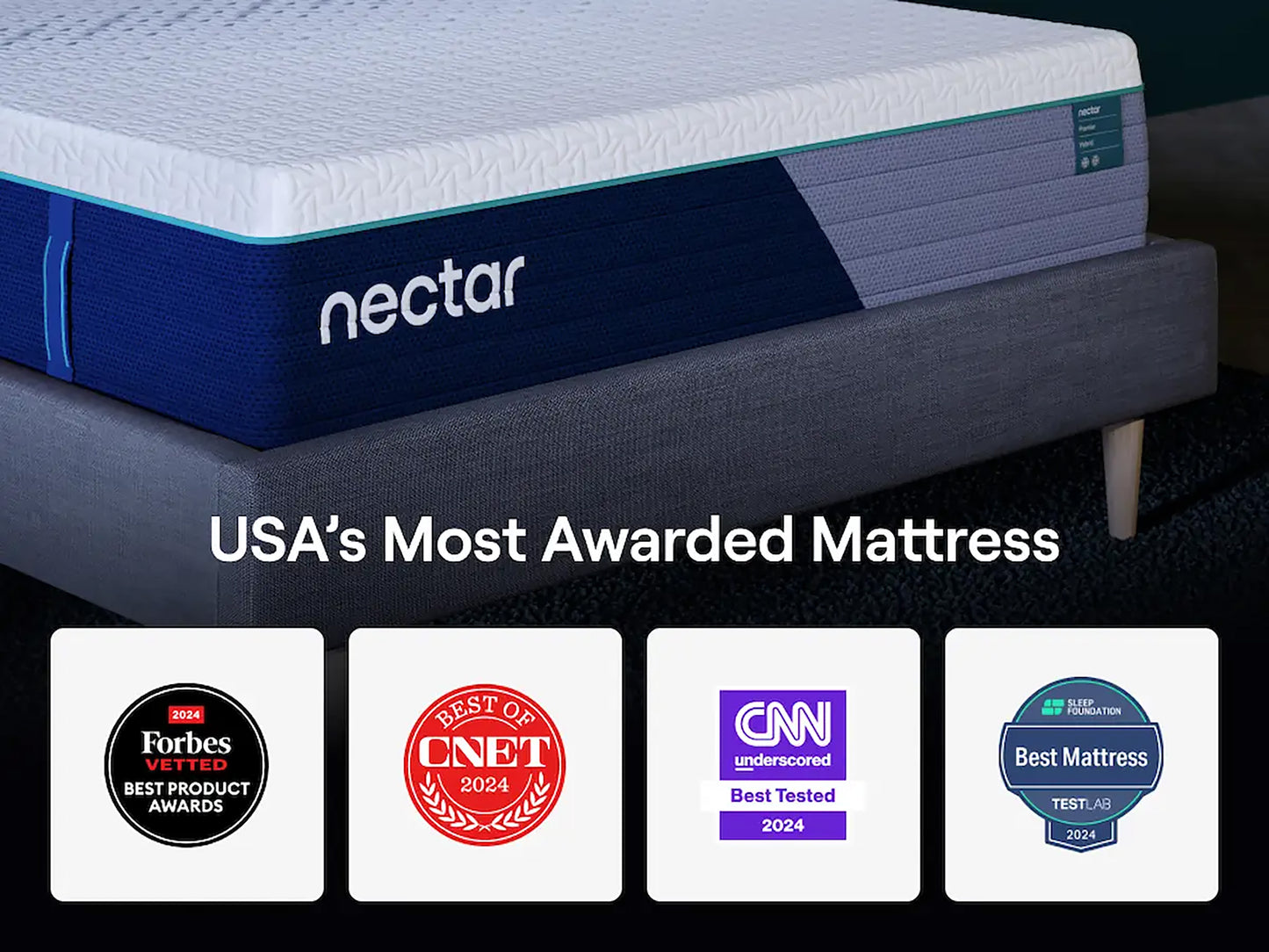 Nectar Premier Hybrid 5.1 Queen Mattress