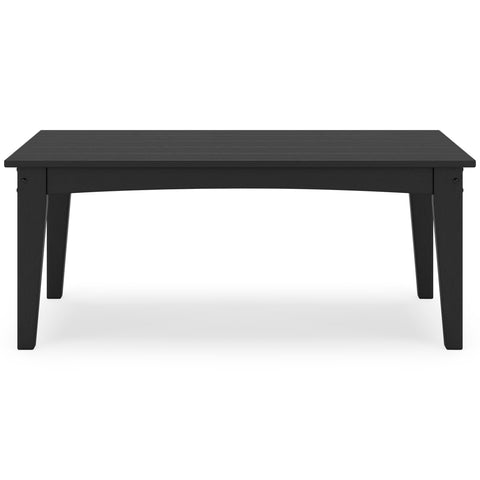 Hyland Wave Rectangular Cocktail Table