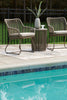 Monarch Heights Chairs W/Cush Table Set