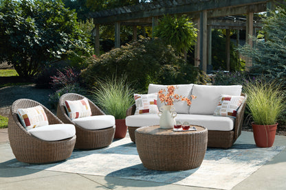 Cardiff Beach Round Cocktail Table - Ashley Furniture Homestore Philippines