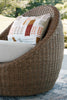 Cardiff Beach Love/Swivel Chairs Set