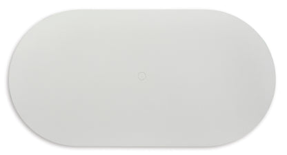 Seton Creek Oval Dining Table w/UMB OPT