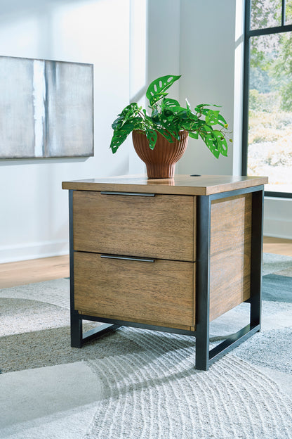 Montia Rectangular End Table