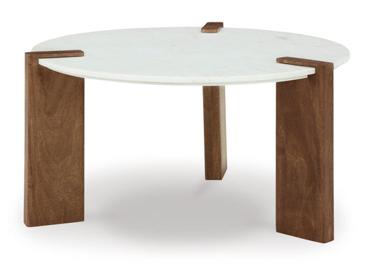 Isanti Round Cocktail Table - Ashley Furniture Homestore Philippines