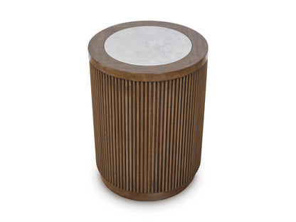 Hadonna Round End Table