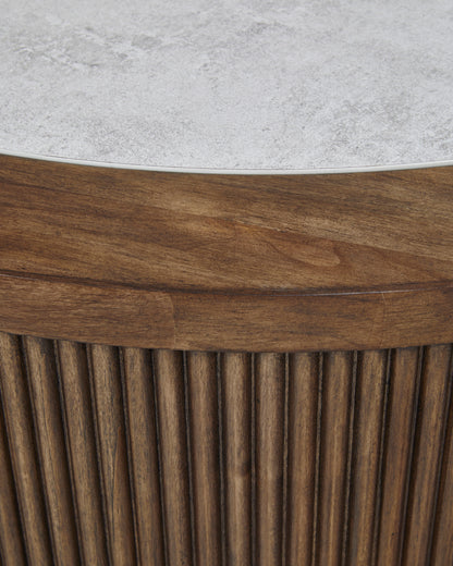 Hadonna Round Cocktail Table