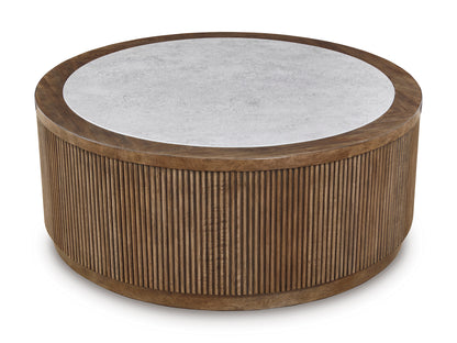 Hadonna Round Cocktail Table