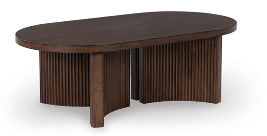 Korestone Oval Cocktail Table - Ashley Furniture Homestore Philippines