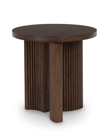 Korestone Round End Table