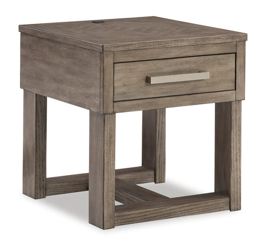 Loyaska Rectangular End Table - Ashley Furniture Homestore Philippines