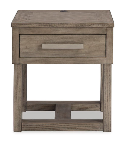Loyaska Rectangular End Table