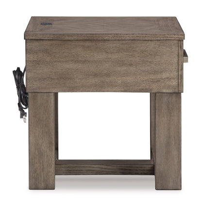 Loyaska Rectangular End Table