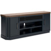 Landocken XL TV Stand w/Fireplace Option