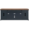 Landocken XL TV Stand w/Fireplace Option