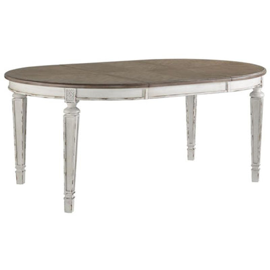 Realyn Oval Dining Room EXT Table - Ashley Furniture Homestore Philippines
