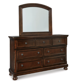 Porter Dresser and Mirror