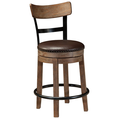 Pinnadel Counter Height Upholstered Bar Stool