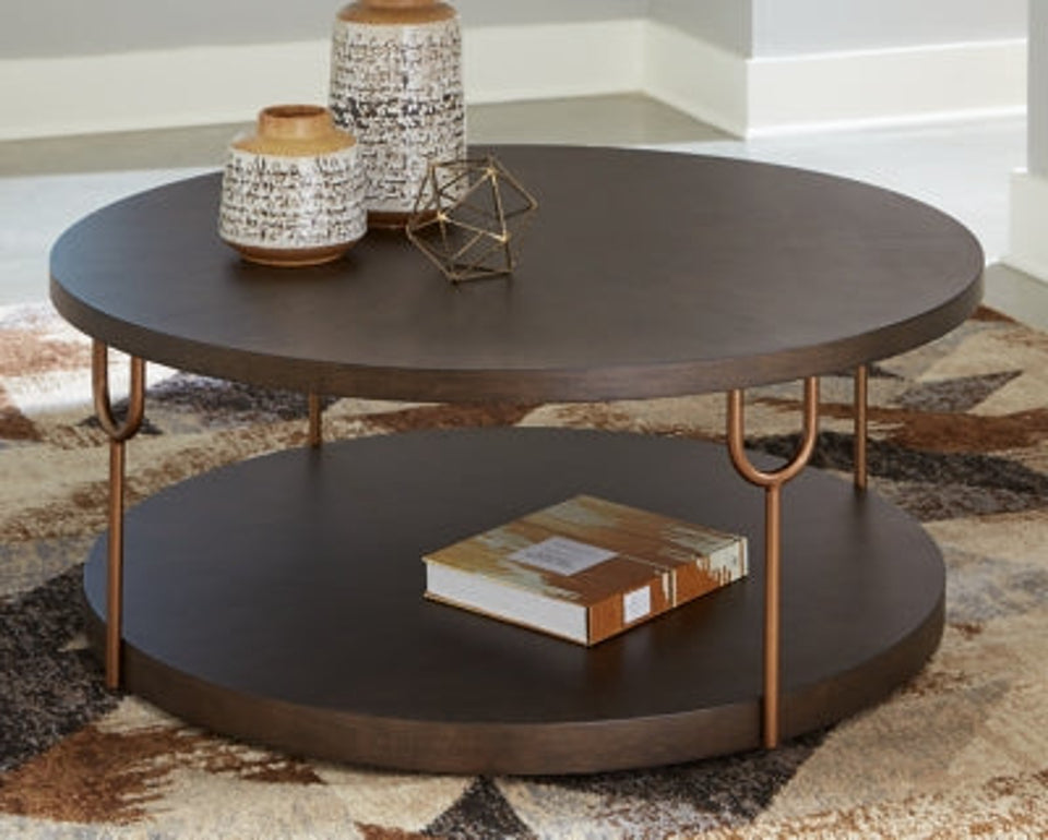 Brazburn Round Cocktail Table