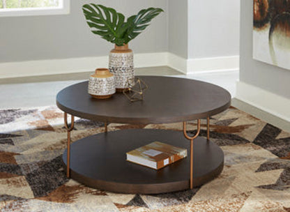 Brazburn Round Cocktail Table