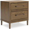 Roanhowe Two Drawer Night Stand