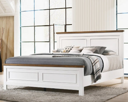 Westconi King Panel Bed w/ Full Slats