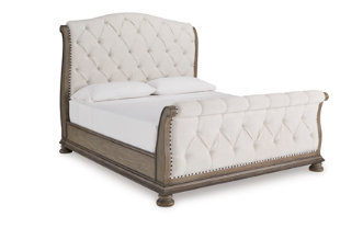 Ardenfield Queen UPH Sleigh Bed w/ Full Slats